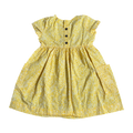 Girls Hanna Andersson yellow Dress size 8