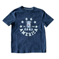 Boys jumping beans navy T-shirt size 4