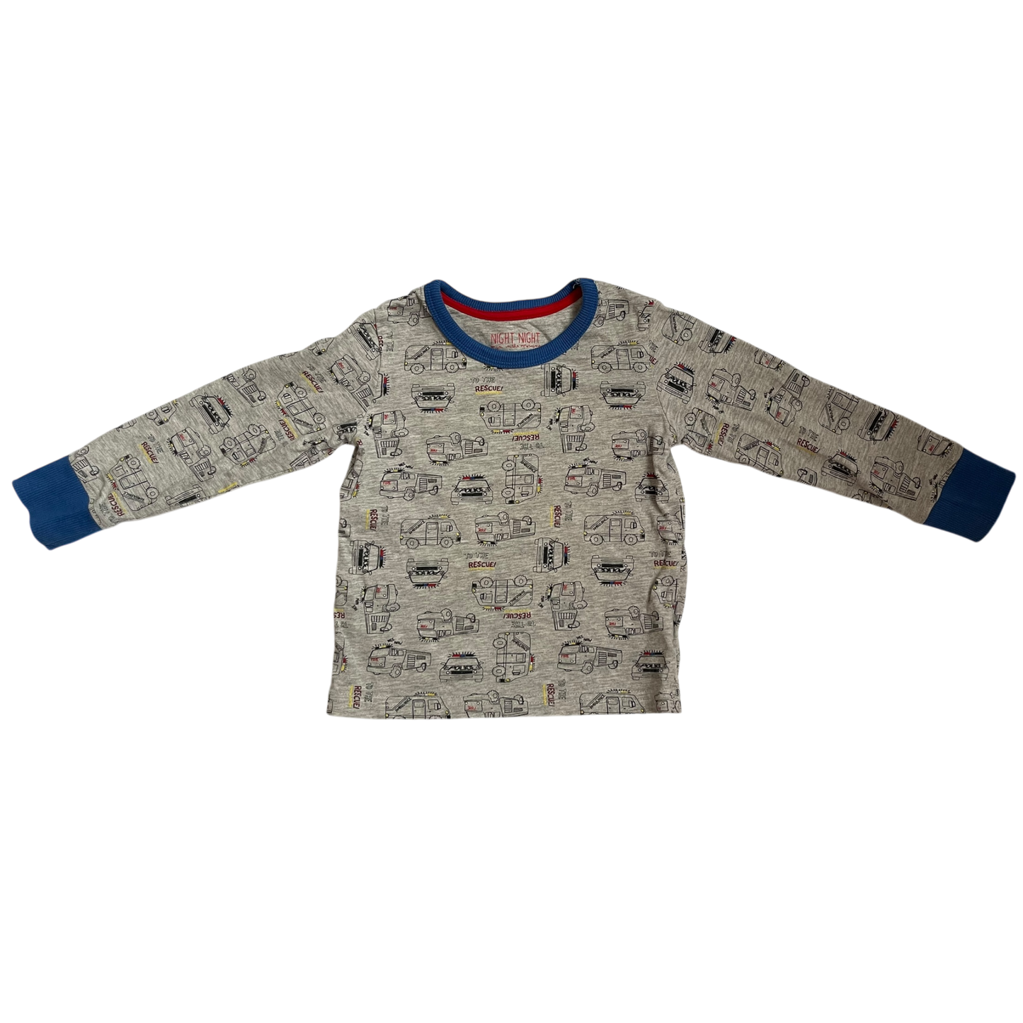 Boys night night gray, size 2