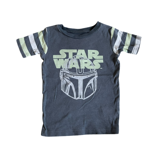 Boys Star Wars gray T-shirt size 4