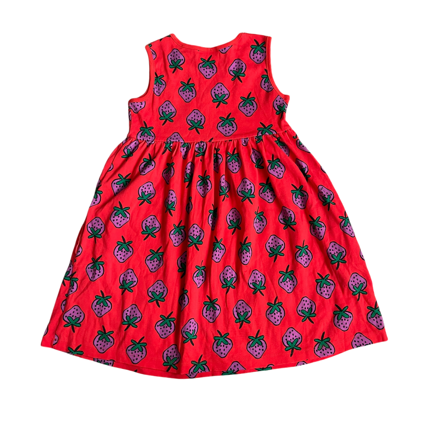 Girls Hanna Andersson red purple Dress size 8