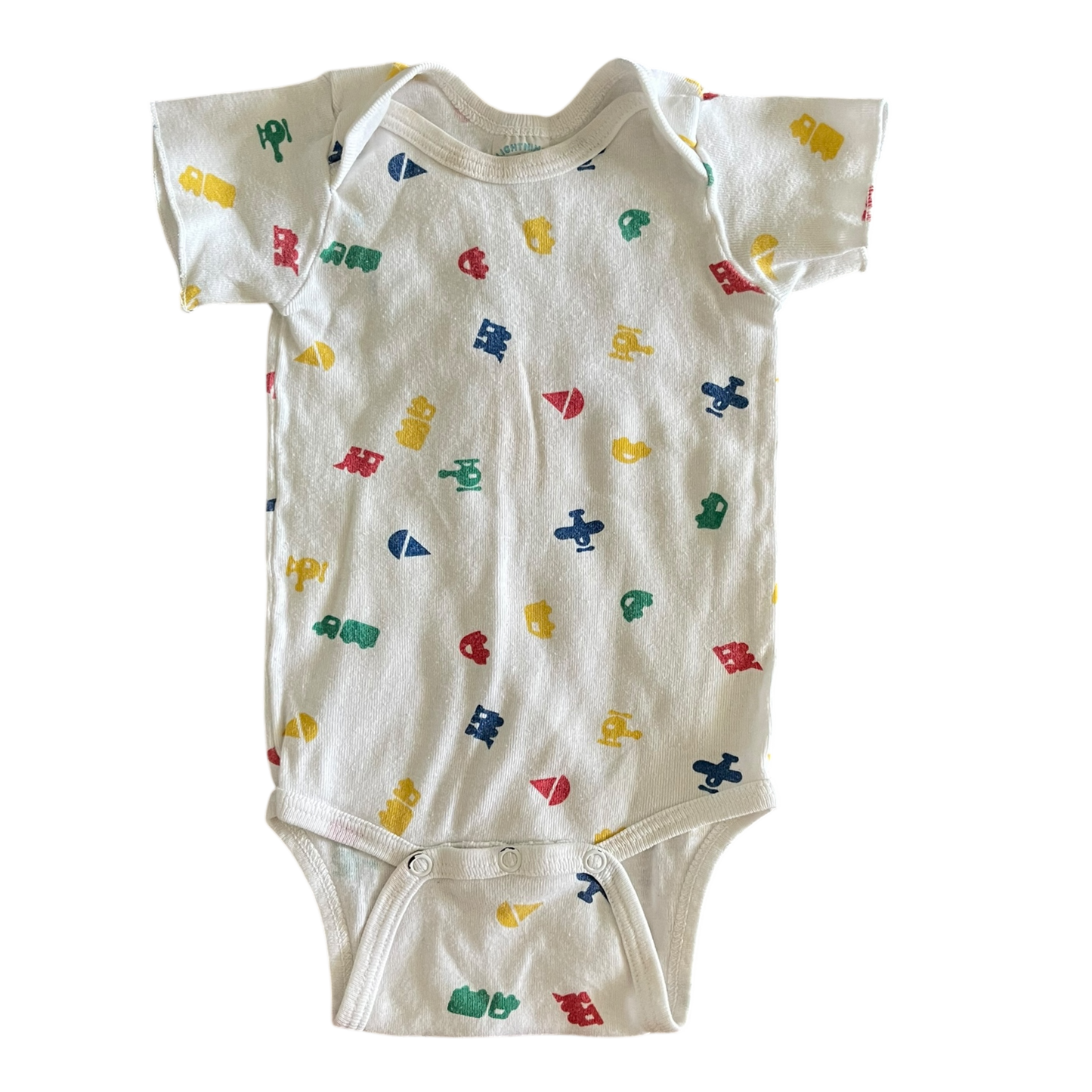 Boys lightning white Romper size 9 mth