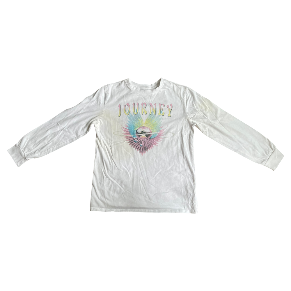 Girl journey white T-shirt size 10