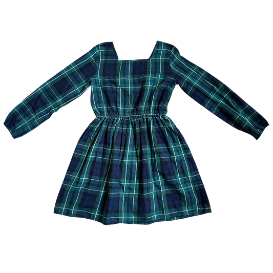 Girls place navy and green Dress size 7