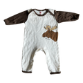 Girls HB Brown & Cream Onesie size: newborn
