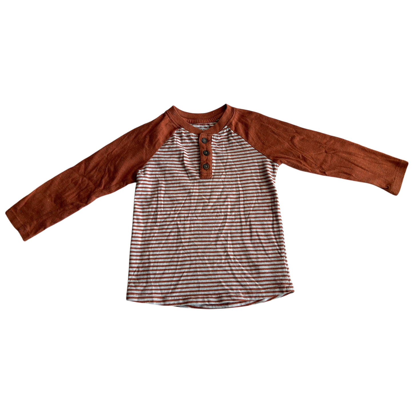 Boys cat & jack brown and gray T-shirt size 3