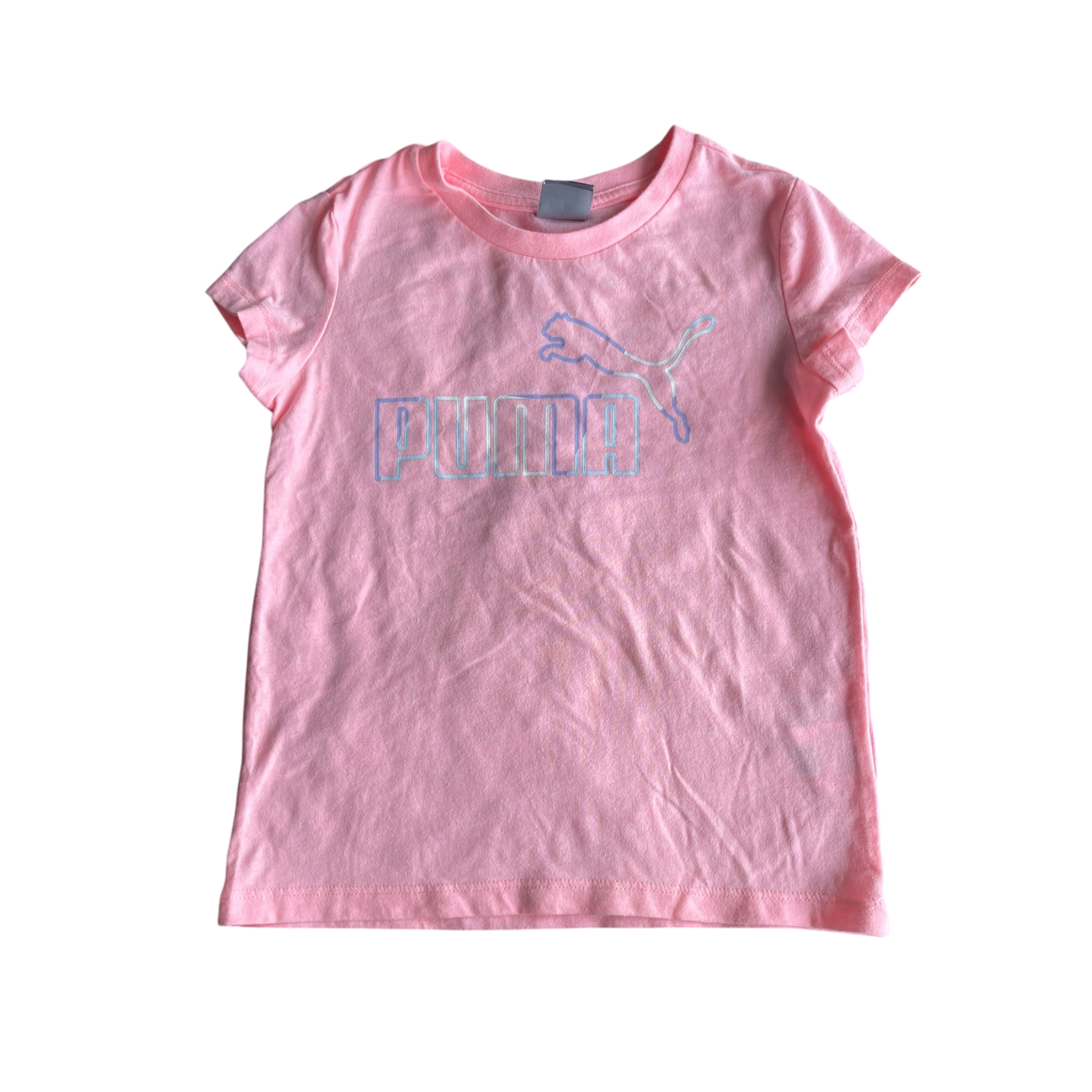 Girls puma pink T-shirt size 5