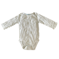 Unisex cloud island white Onesie size 6 mth