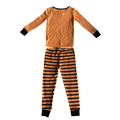 Boys kids trick or treat sleep orange and black Pajama size 3