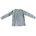 Boys M&S gray and white T-shirt size 3