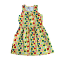 Girls Hanna Andersson yellow red pink green blue Dress size 6