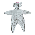 Girls new cosplay gray and pink Baby bodysuit size 8