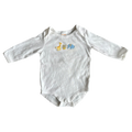 Gymboree Girl’s white onesie for 6 months