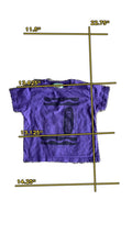 girls Crayola Experience  purple T-shirt size 4