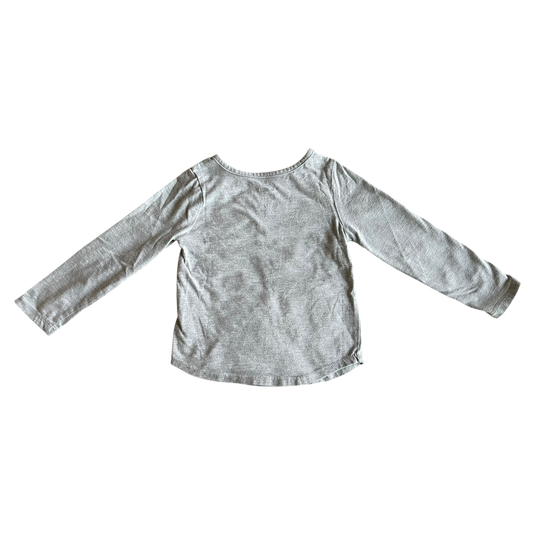 Girls Disney gray T-shirt size 3
