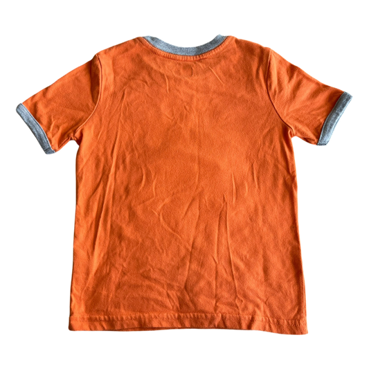 Boys Garanimale orange T-shirt size 5