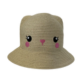 H&M Straw hat with Face