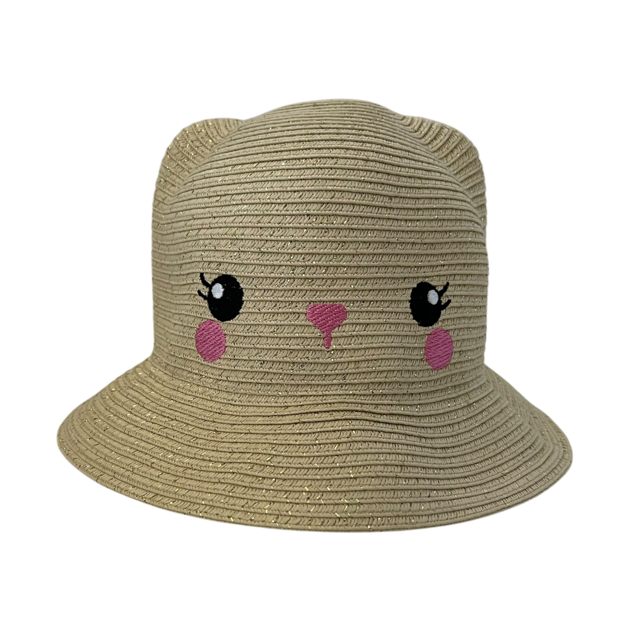H&M Straw hat with Face