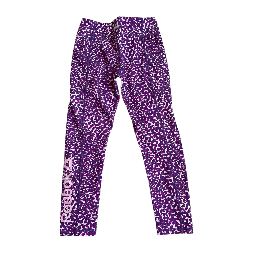Girls reebok purple Bottom size 7