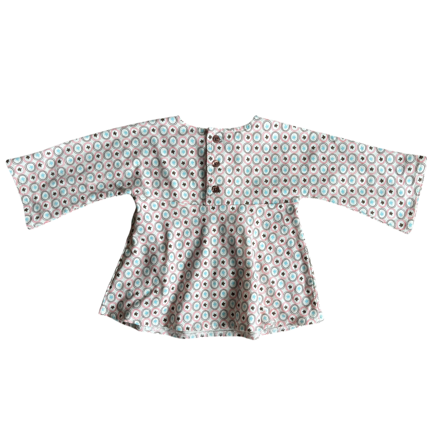 Girls mini basic multicolor dress  size 3 mth