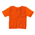 Girls zara orange T-shirt size 2