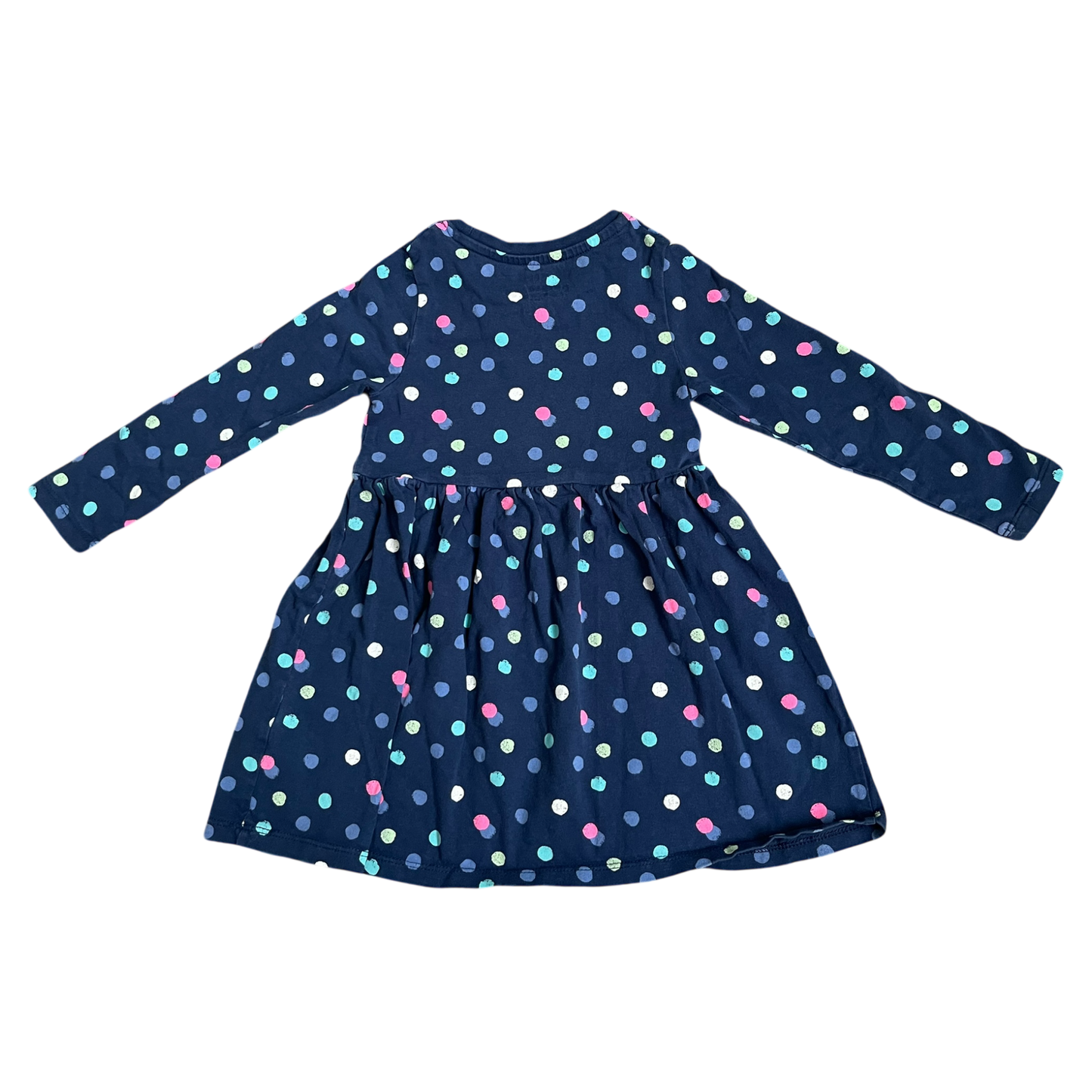 Girls M&S navy Dress size 2