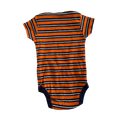 Boys Gerber orange navy with Baby bodysuit size 6 mth