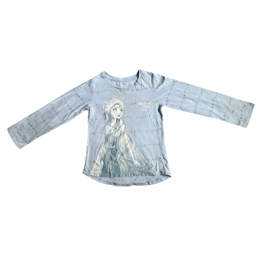 Girls Disney blue T-shirt size 7