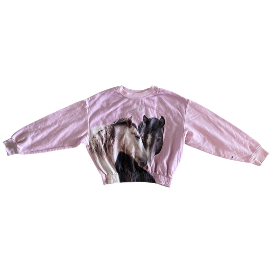 Girl H&M pink Sweatshirt size 8