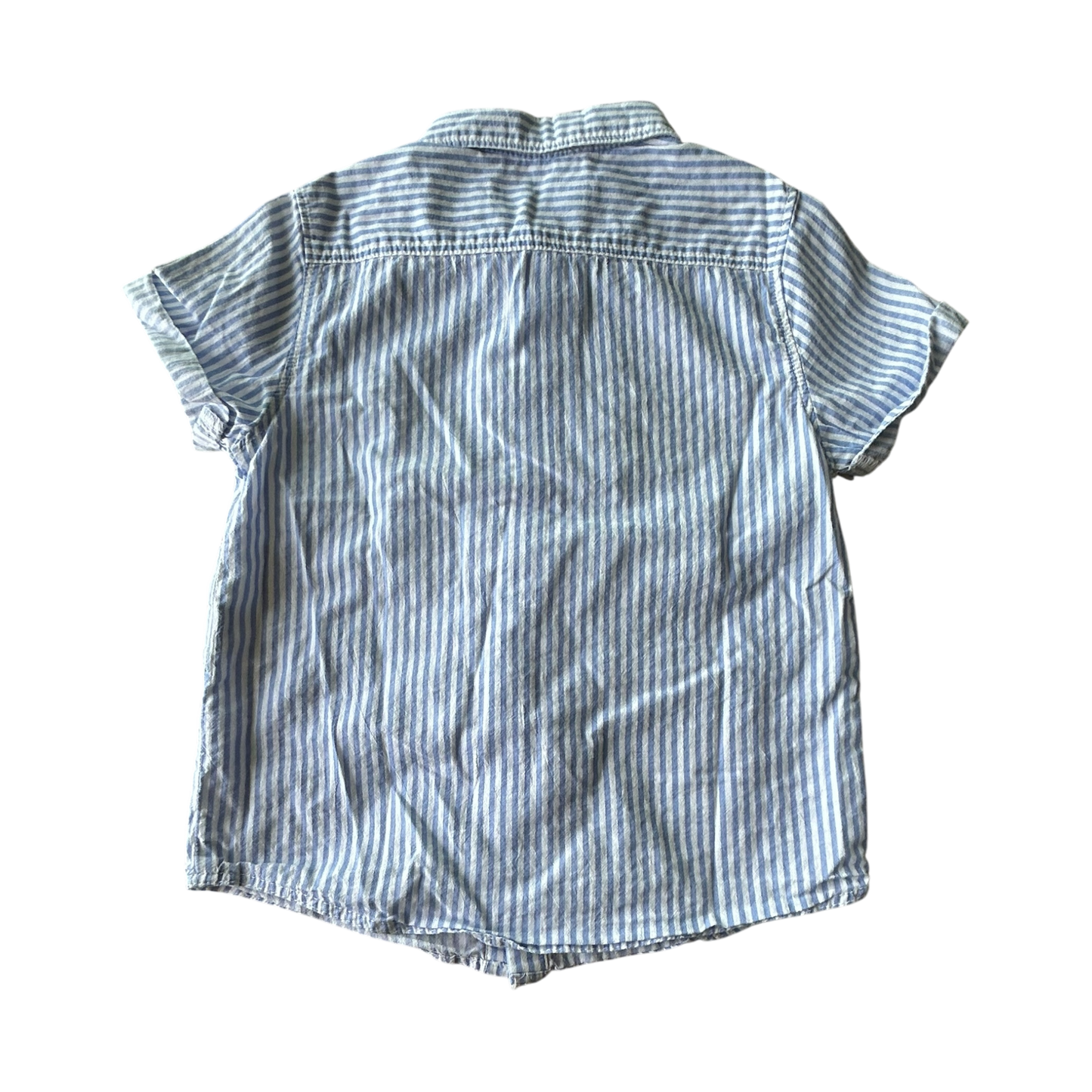 Boys zara blue and white T-shirt size 3