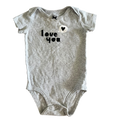 Girls Carter's gray Romper size 9 mth
