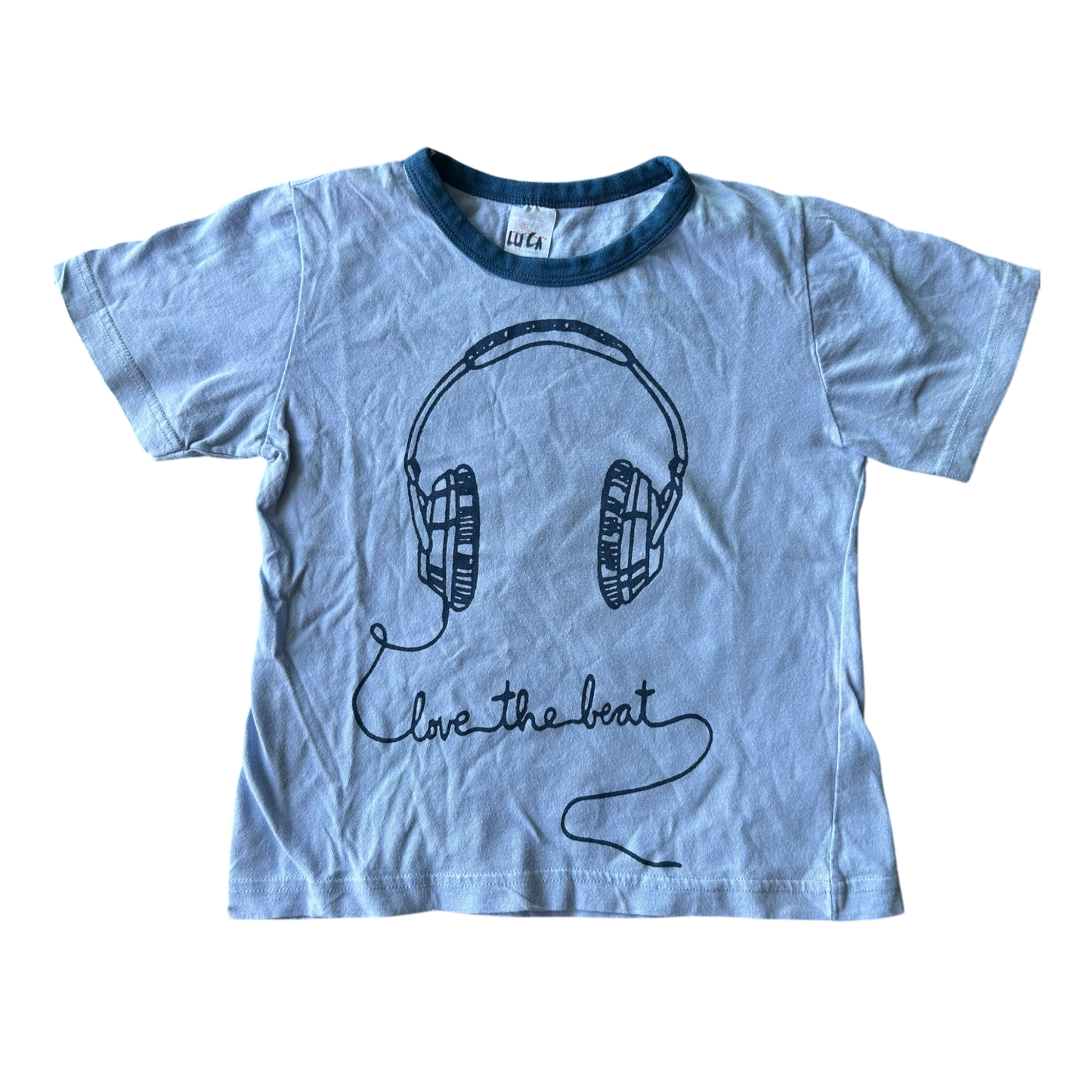 Boys bozer blue T-shirt size 4