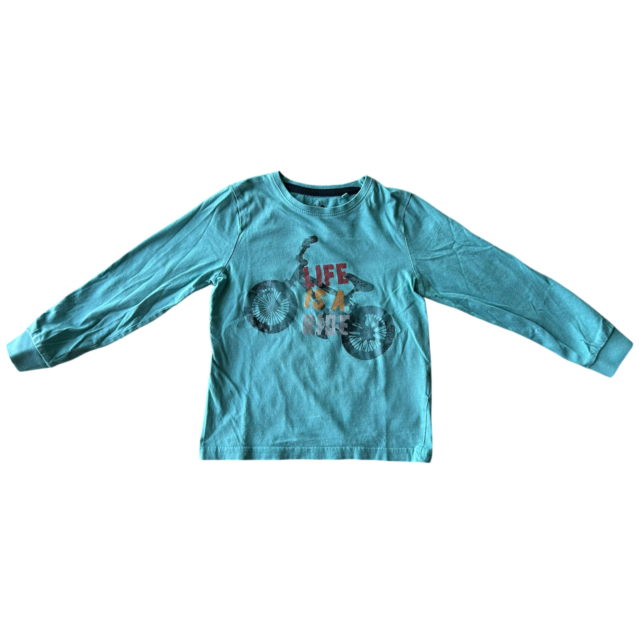Boys Lupilu blue T-shirt size 4