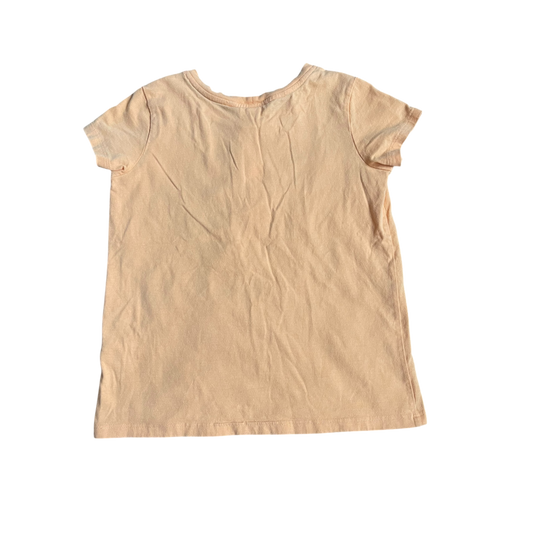 Girls hanna Andersson light orange T-shirt size 8