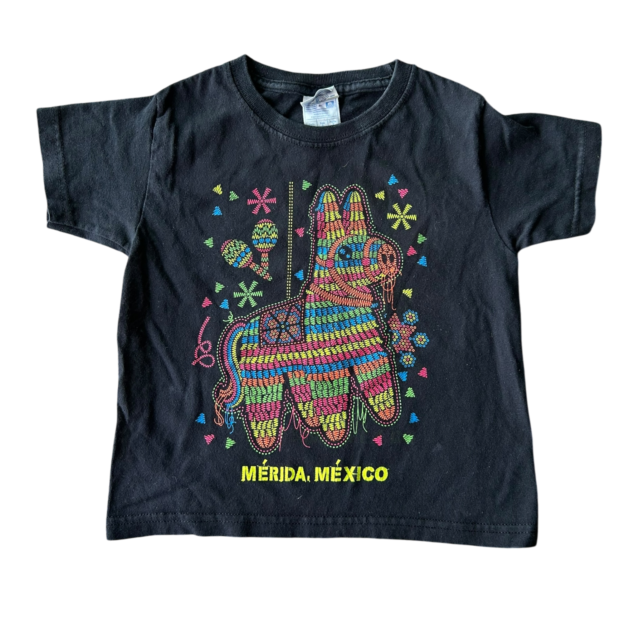 Boys yazbek black T-shirt size 4