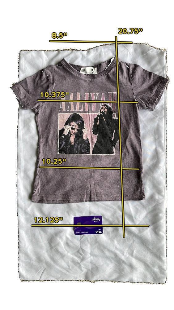 Girls cotton on kids purple T-shirt size 5