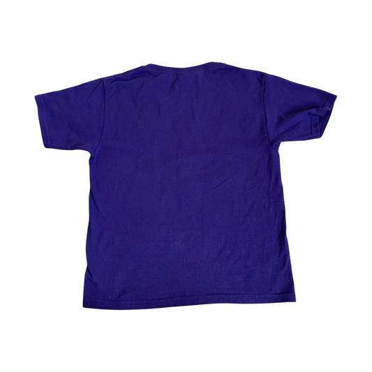 Boys Jerzees purple T-shirt size 8