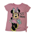 Girl disney minnie pink T-shirt size 6