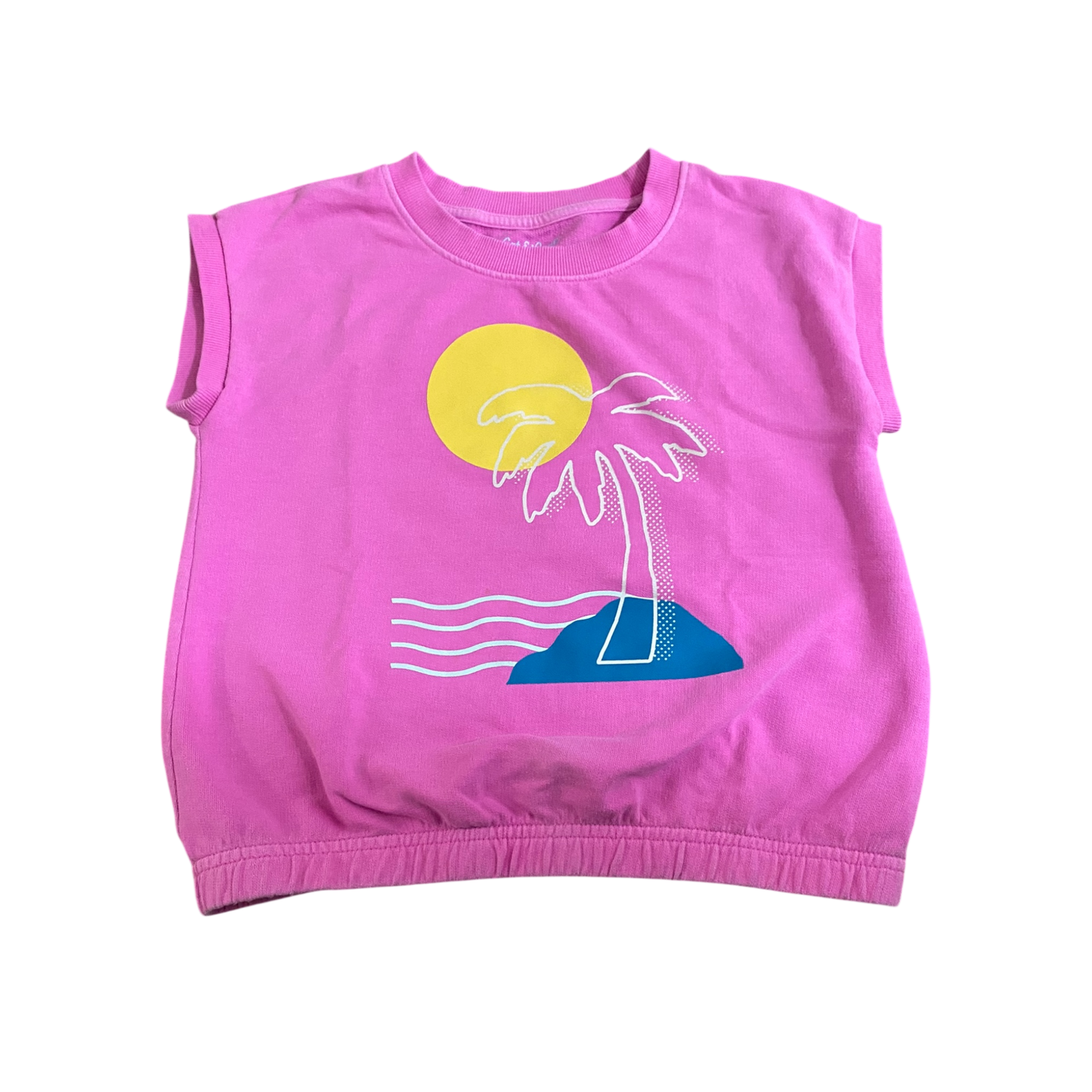 Girls cat & jack pink Sweatshirt  size 8