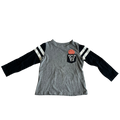 Boys first impressions gray and black T-shirt size 3