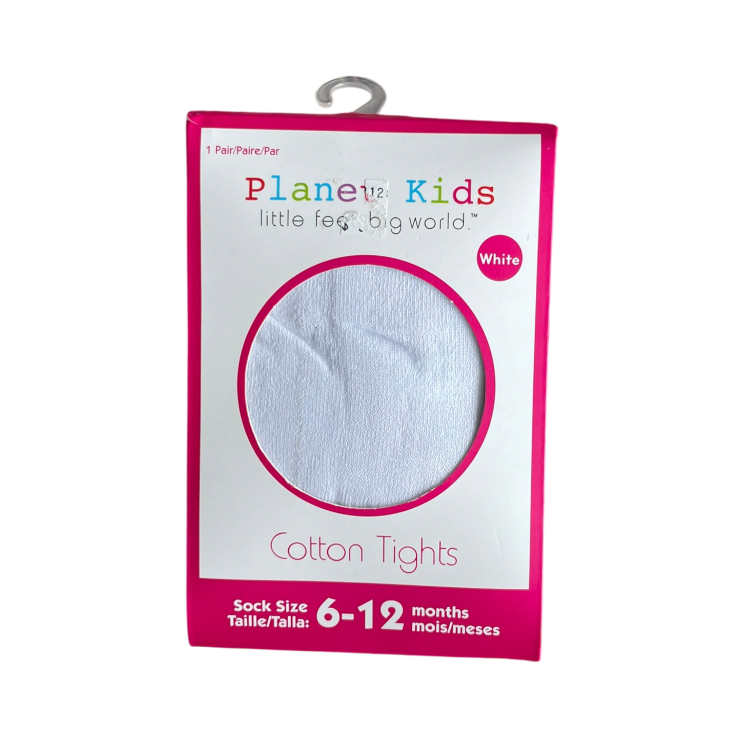 Girls planet kids  white Sock size 6 mth