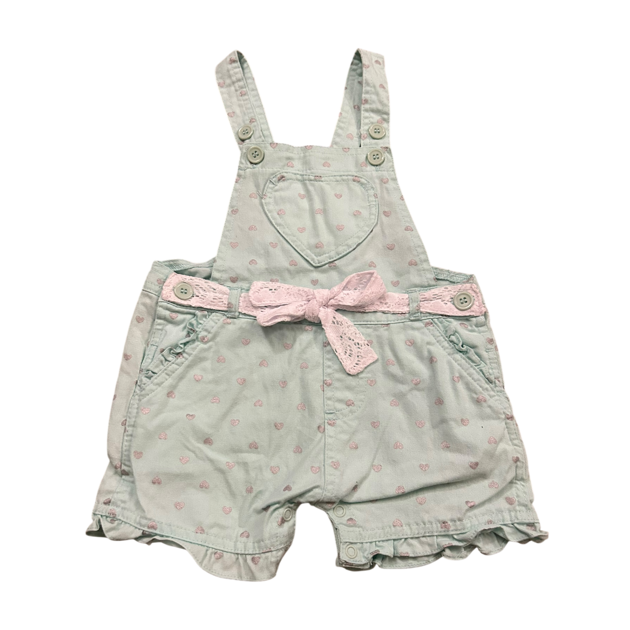 Girls unknown teal Romper size 4