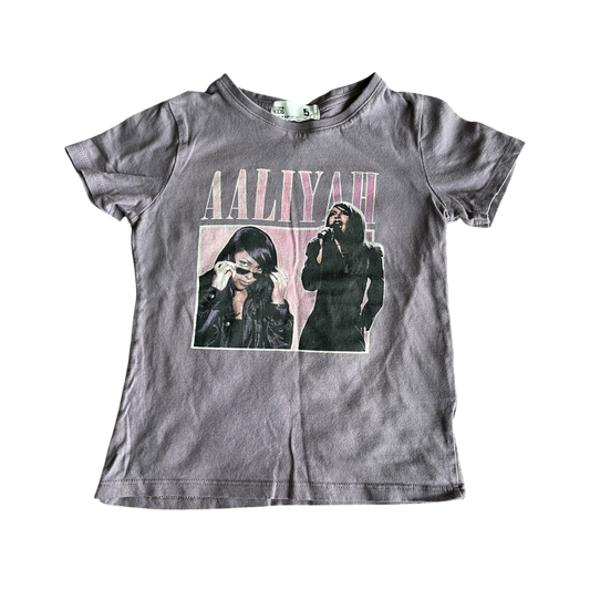 Girls cotton on kids purple T-shirt size 5