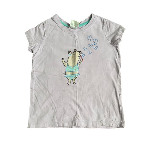 Girls hannaAndersson light purple T-shirt size 8