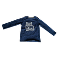 Boys Okaïdi navy T-shirt size 5