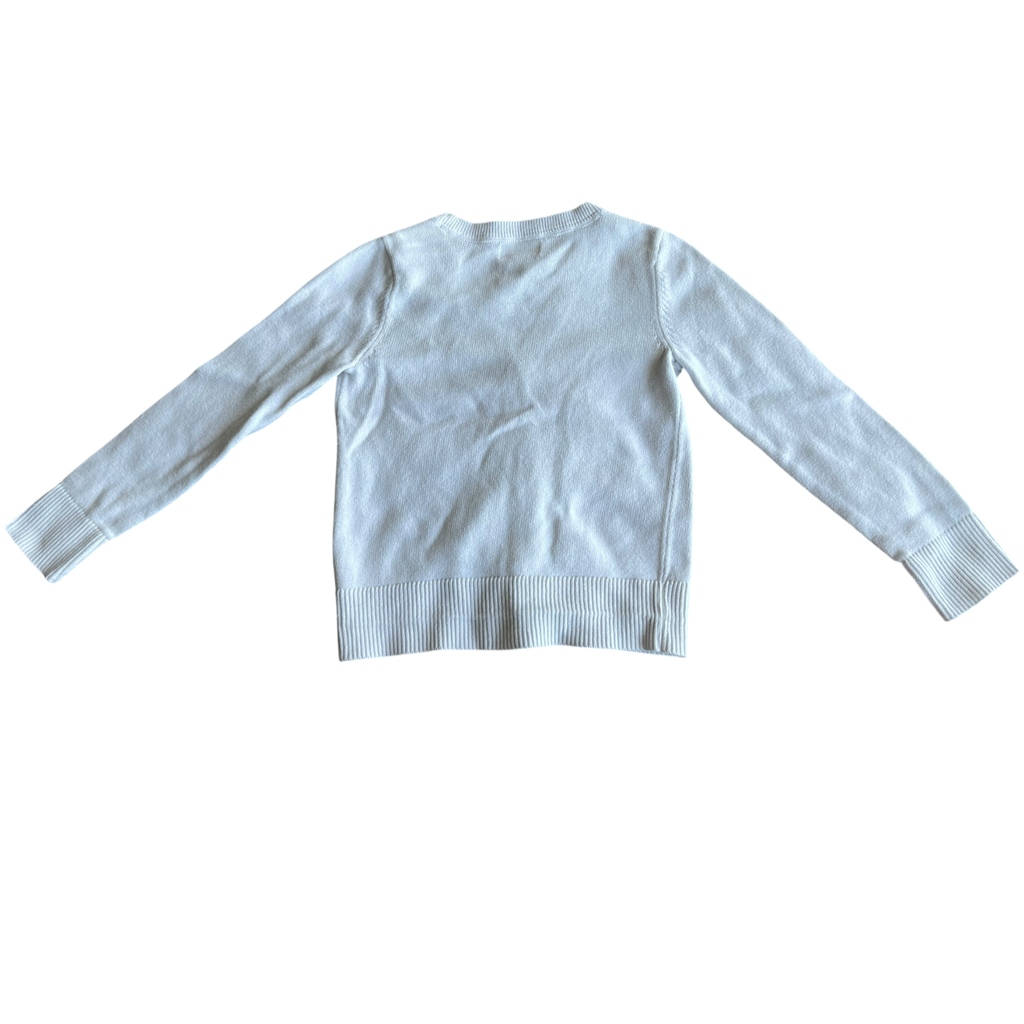 Boys old navy white Sweatshirt size 6