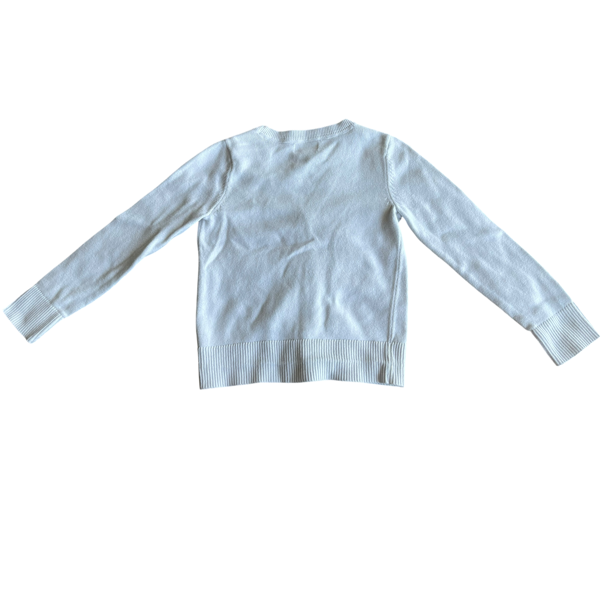 Boys old navy white Sweatshirt size 6