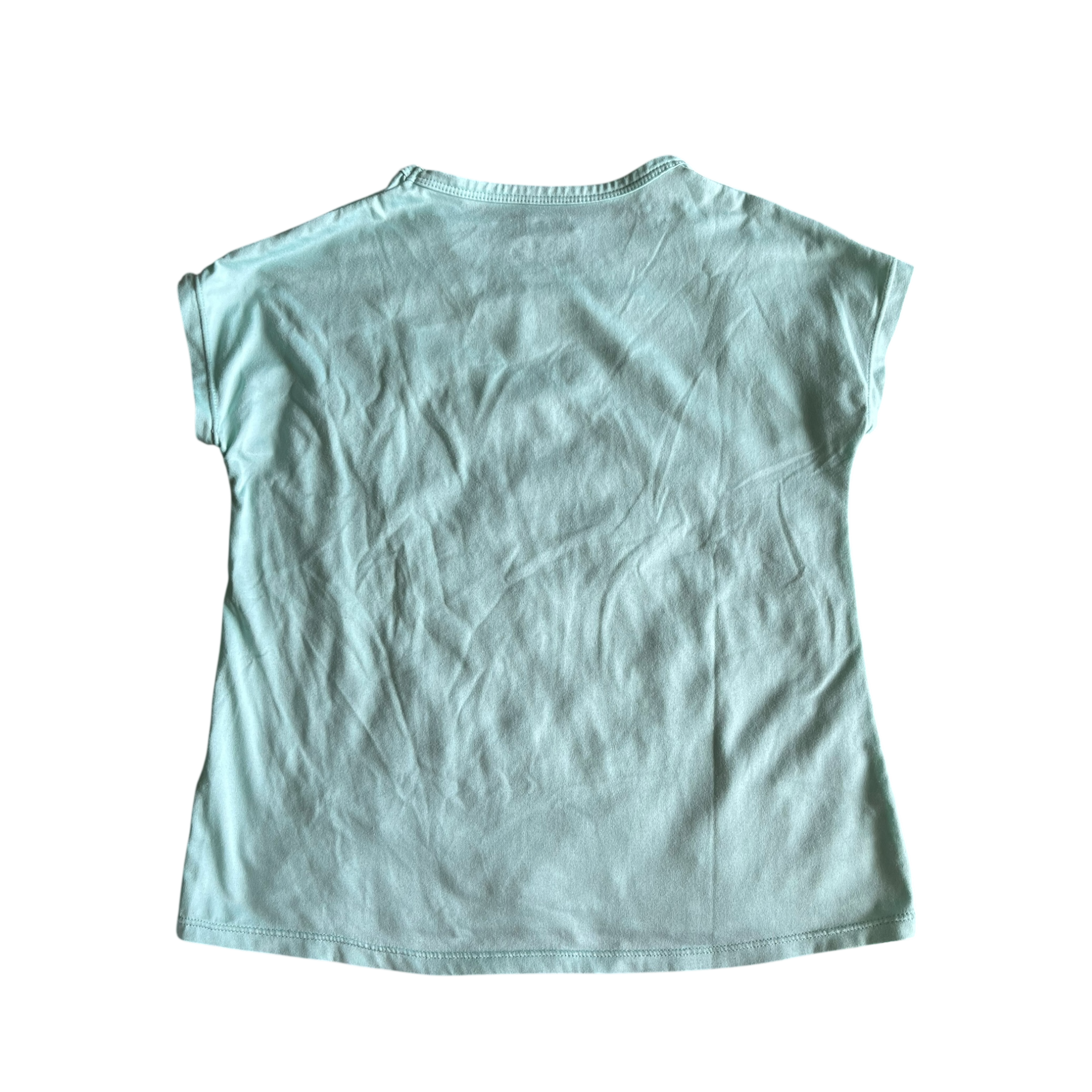 Girls 32 cool teal T-shirt size 7