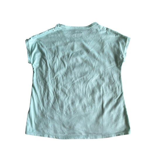 Girls 32 cool teal T-shirt size 7