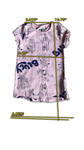 Girls bluey pink T-shirt size 4